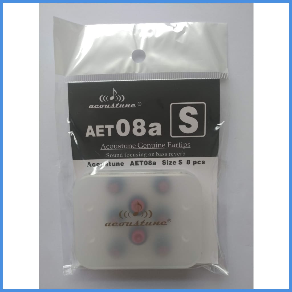 Acoustune Aet08 Eartip 3 Pairs Aet08A Small S (4-Pair With Case)