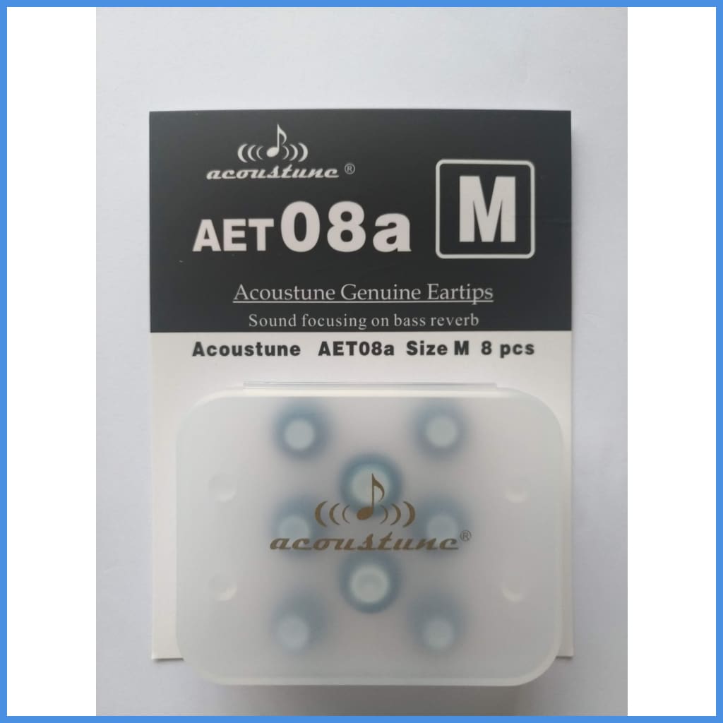 Acoustune Aet08A S M L Eartips 4 Pairs With Case Medium (4 Pairs Case) Eartip