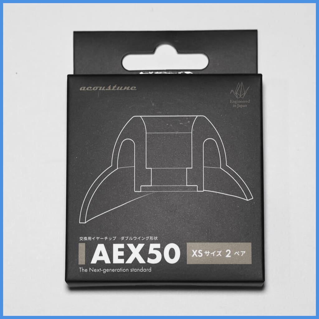 Acoustune Aex50 Eartips 2 Pairs For In-Ear Monitor Iem Earphone With Case MTMTaudio