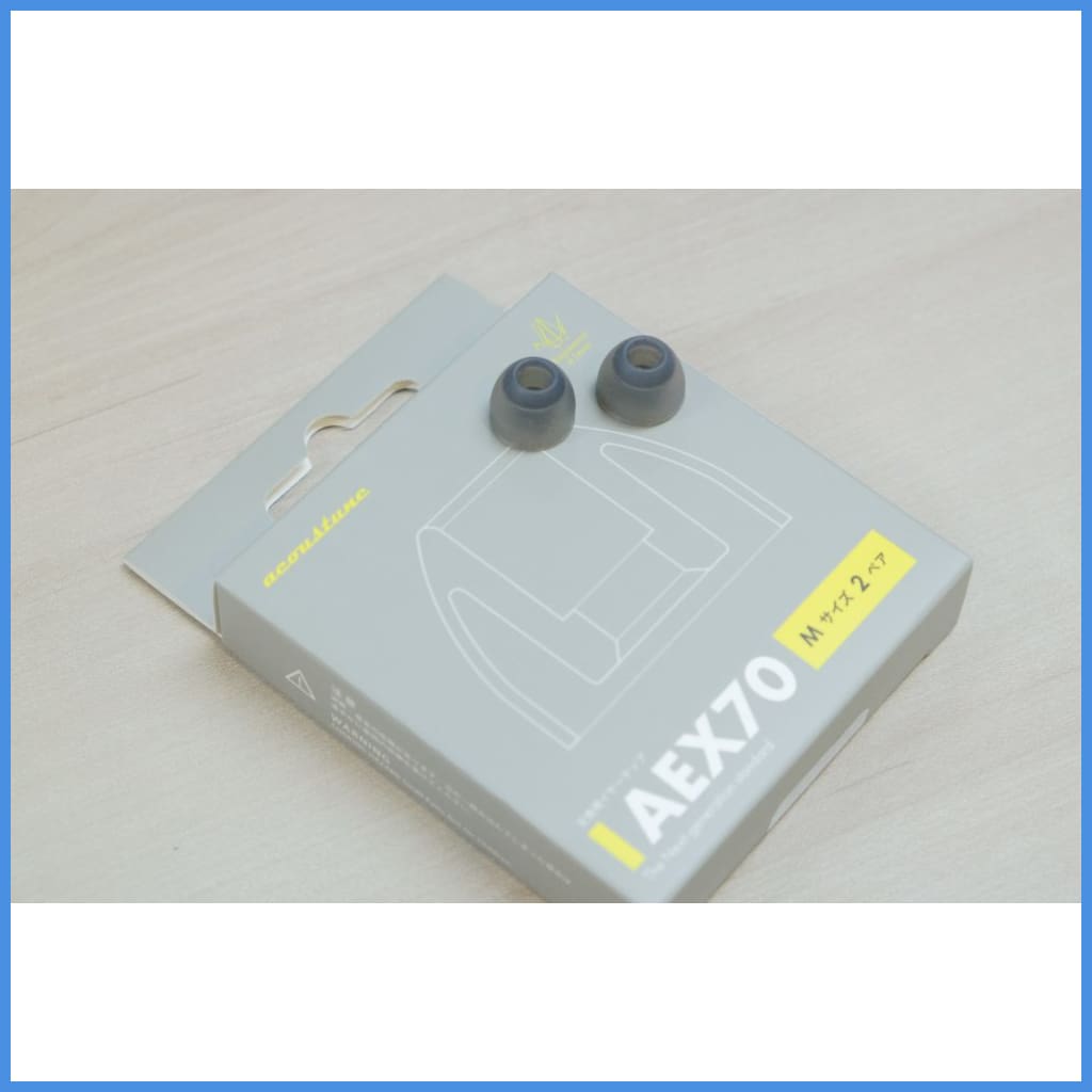 Acoustune Aex70 Silicon Eartips 2 Pairs For In-Ear Monitor Iem Earphone With Case Eartip