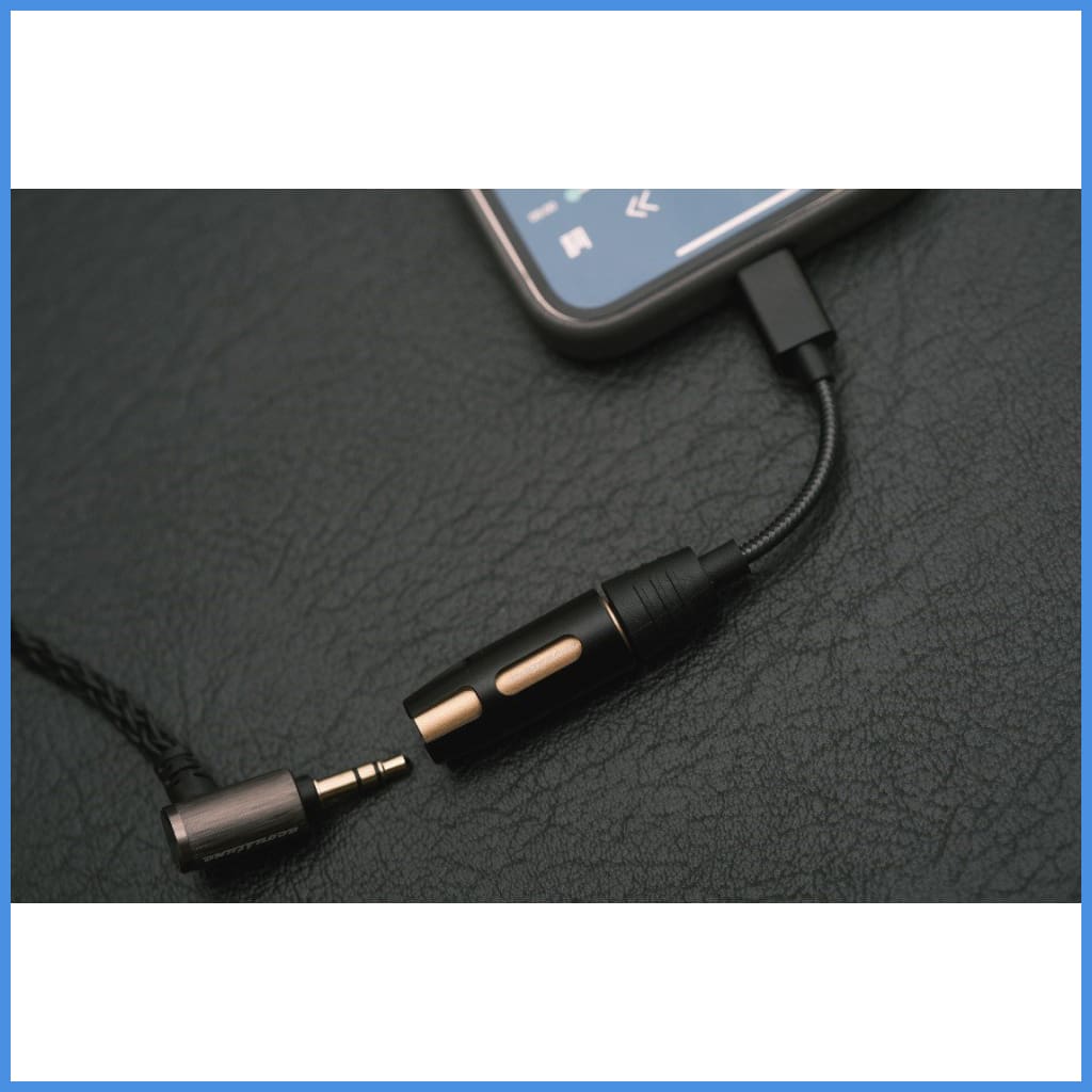 Pre-Order Acoustune As2000 Lightning Adapter To 3.5Mm 2.5Mm 4.4Mm Balanced Headphone For Apple