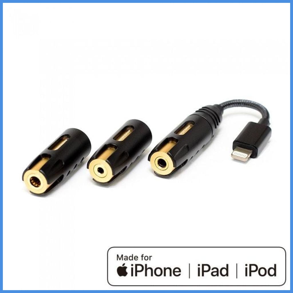 Pre-Order Acoustune As2000 Lightning Adapter To 3.5Mm 2.5Mm 4.4Mm Headphone For Apple Iphone
