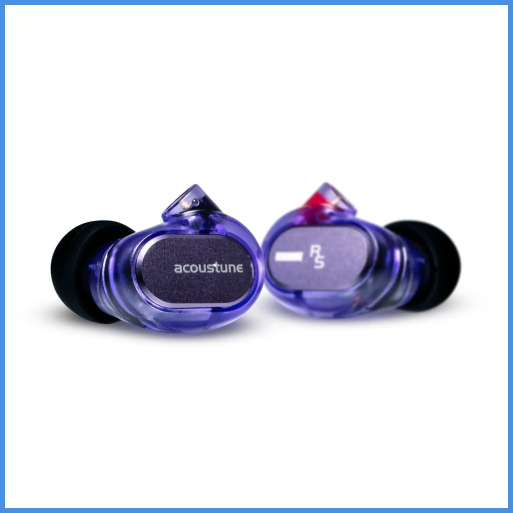 Acoustune Rs One In-Ear Monitor Iem Dynamic Driver Earphone Pentaconn Ear 3 Colors Purple