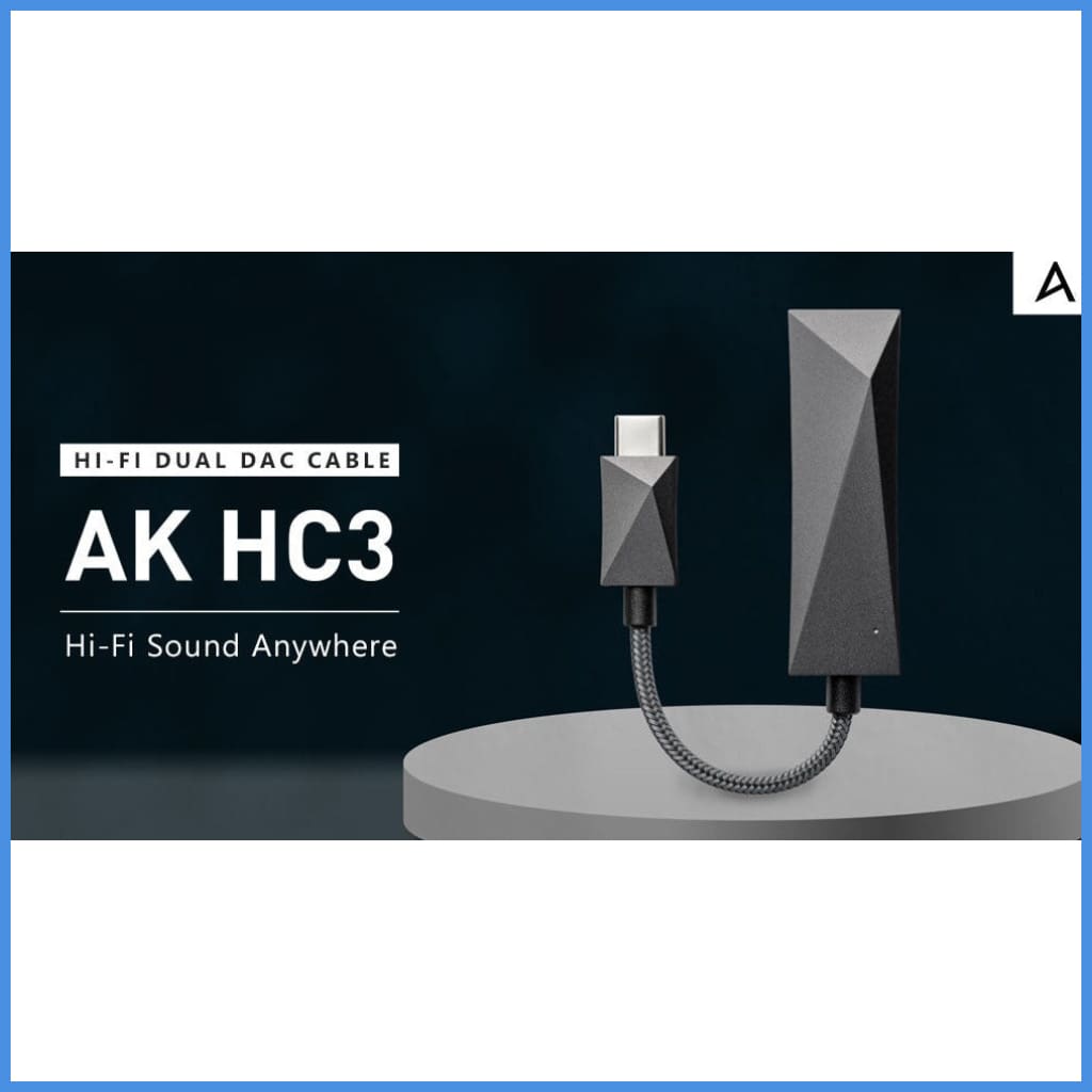 Astell Kern Ak Hc3 Usb-C Dual Dac Cable Type C To 3.5Mm Earphone 2023 Amplifier