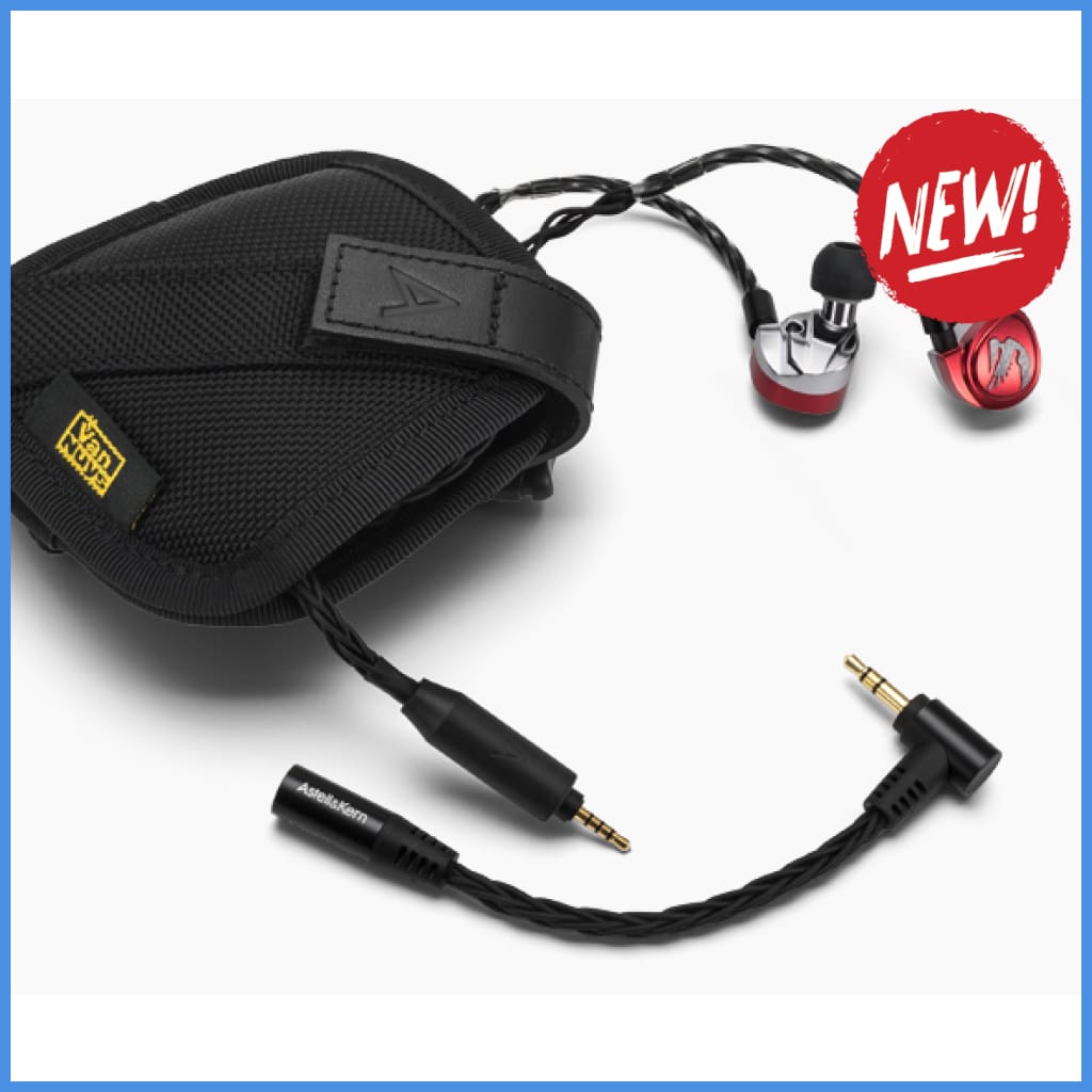 Astell Kern x JH Diana 3-Driver In-Ear Monitor IEM Earphone Red with H