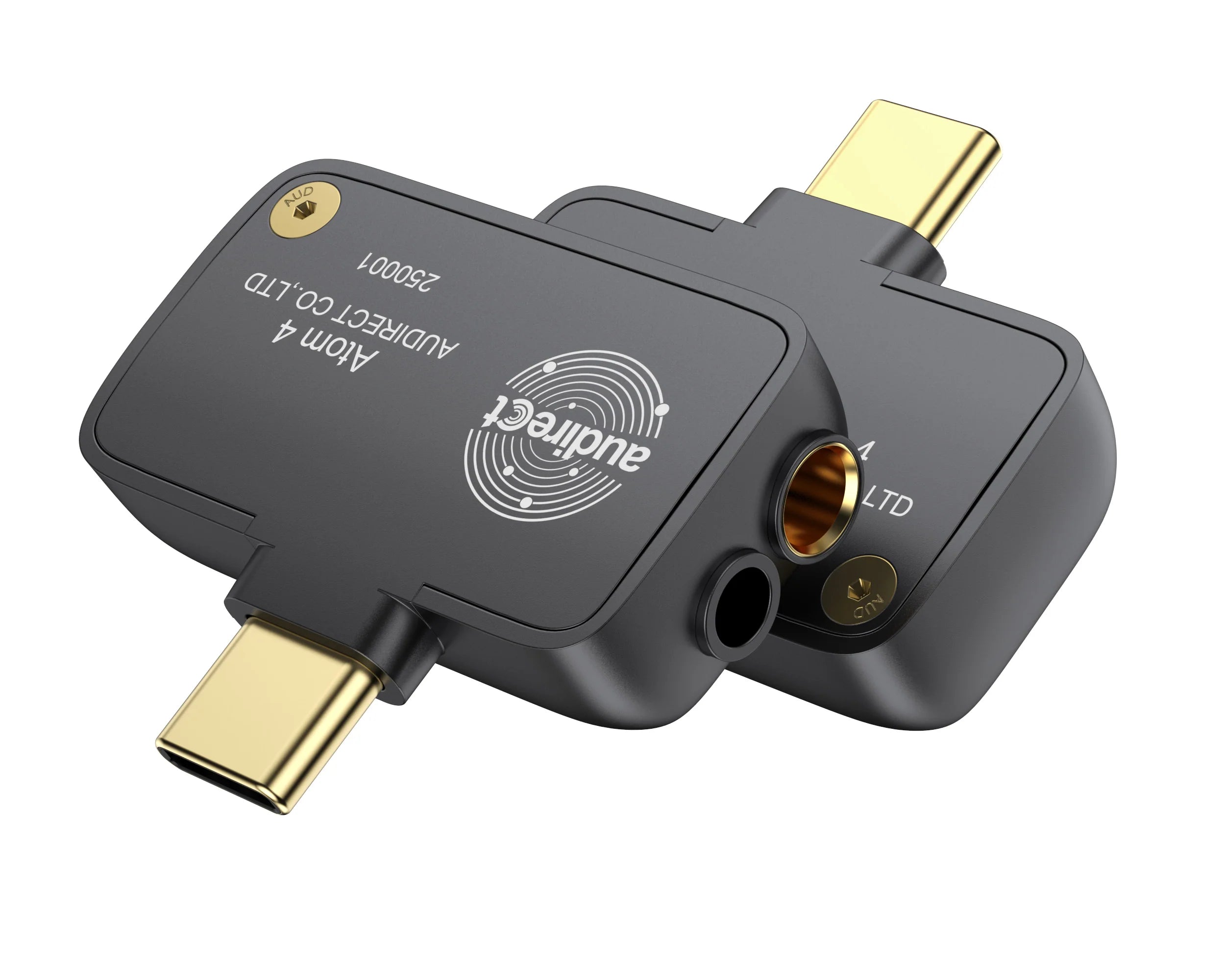Audirect Atom 4 Portable USB-C DAC Headphone Amp 3.5mm 4.4mm Balanced