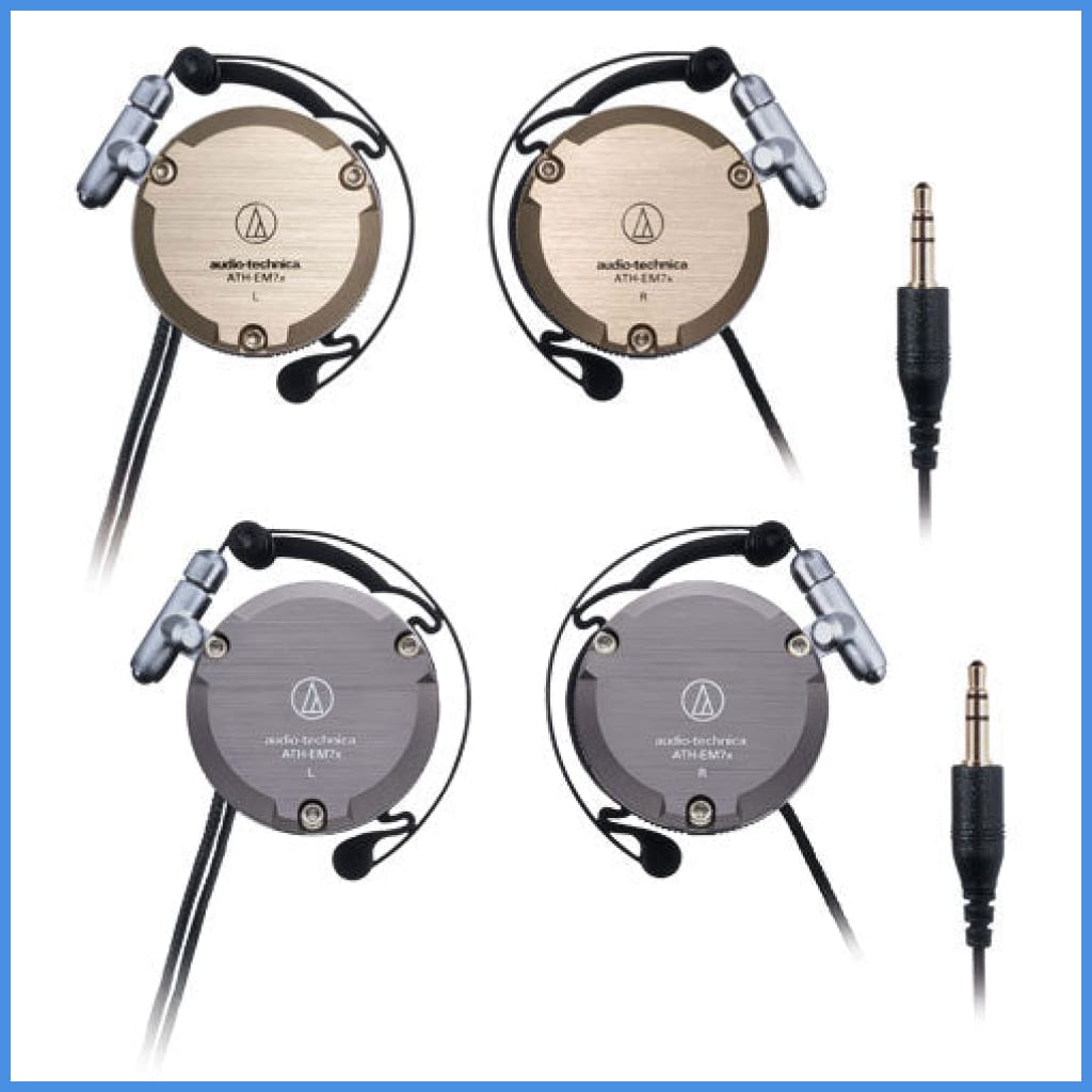 Audio Technica ATH-EM7x Ear-Fit Aluminum Headphone 28mm