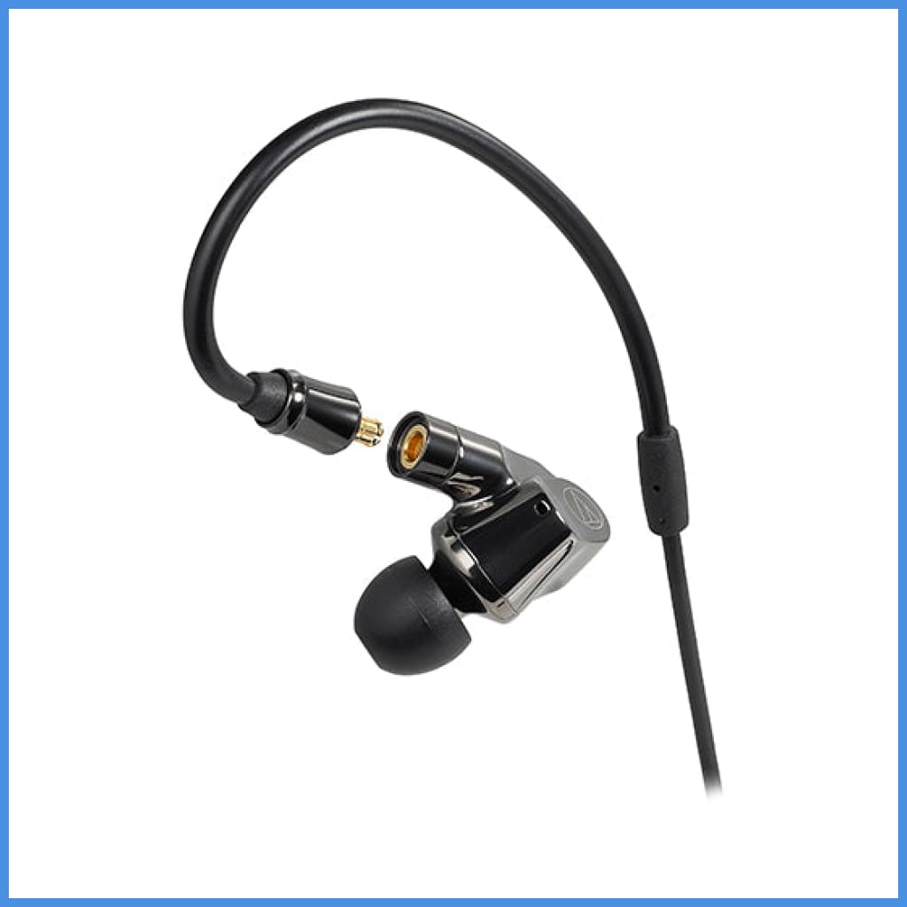 Audio Technica Ath-Iex1 In-Ear Monitor Iem Earphone Hybrid Driver A2Dc Connector