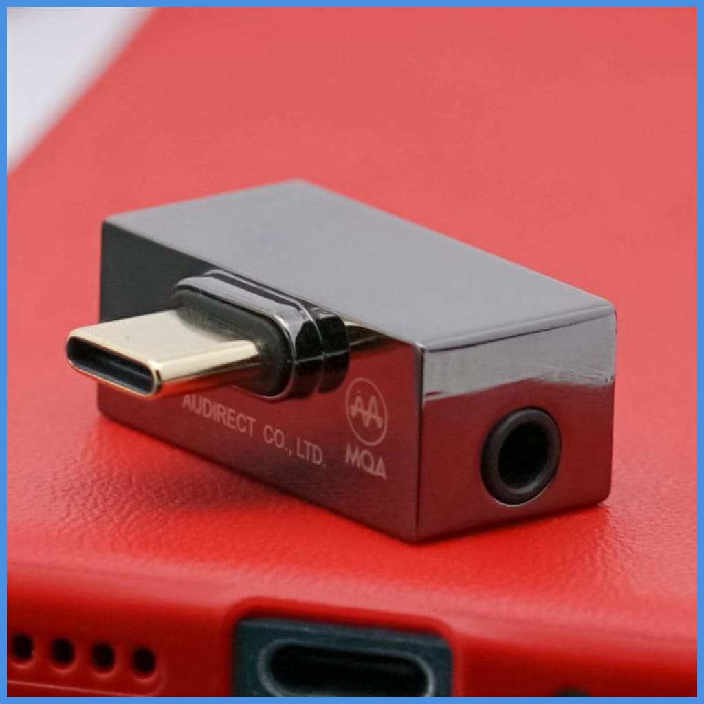 Audirect Atom 2 Mqa Dsd Dac Adapter Amplifier For Iphone Lightning Android Type C Smartphone With