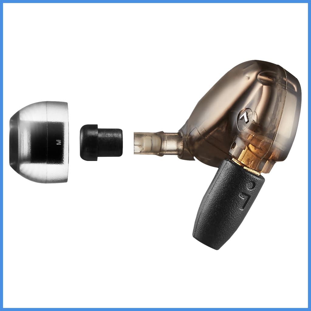 AZLA SednaEarfit Crystal Standard Eartips for In-Ear Monitor IEM Earph