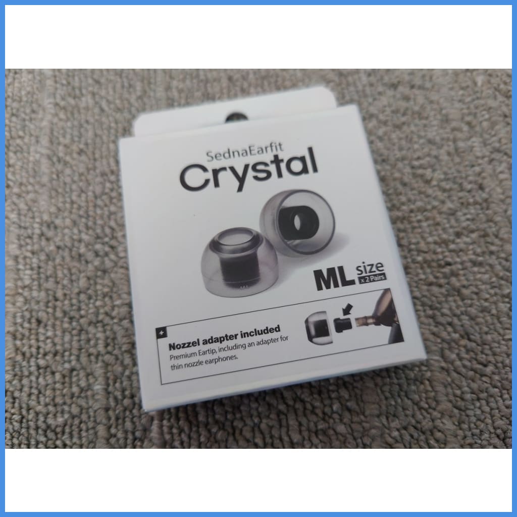 Azla Sednaearfit Crystal Standard Eartips For In-Ear Monitor Iem Earphone 6 Sizes Made In Korea