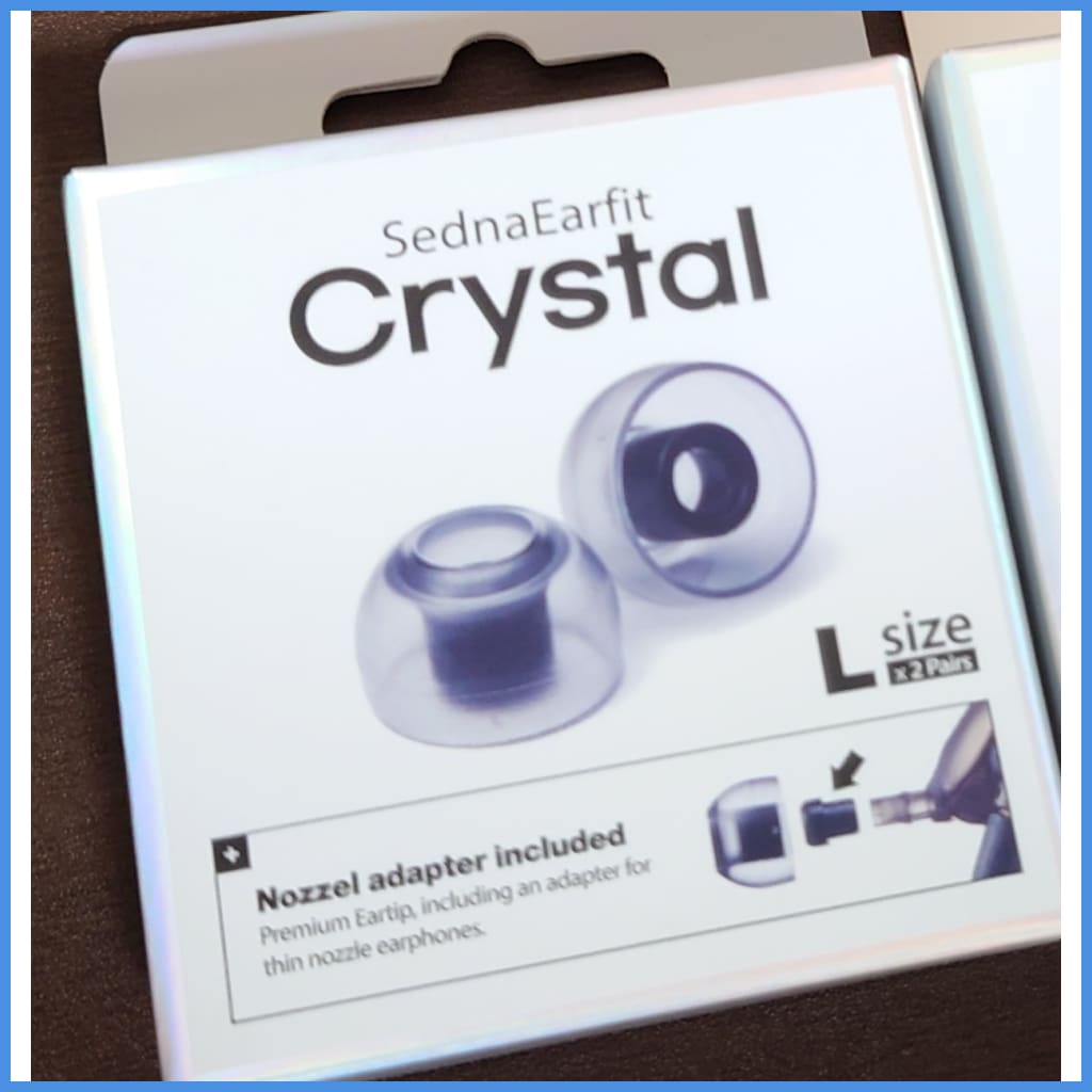 Azla Sednaearfit Crystal Standard Eartips For In-Ear Monitor Iem Earphone 6 Sizes Made In Korea