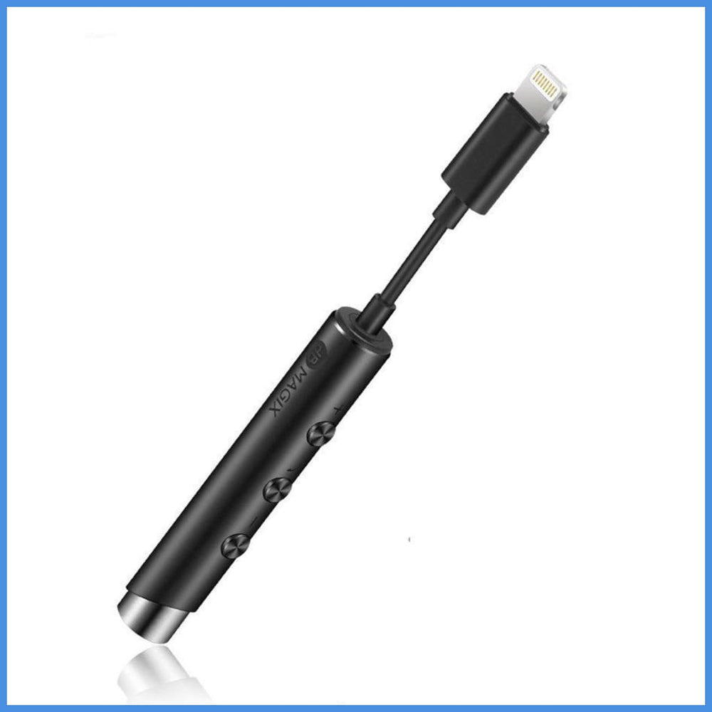 dB MAGIX AC3 Lightning to 3.5mm Headphone DAC Amplifier for iPhone X i