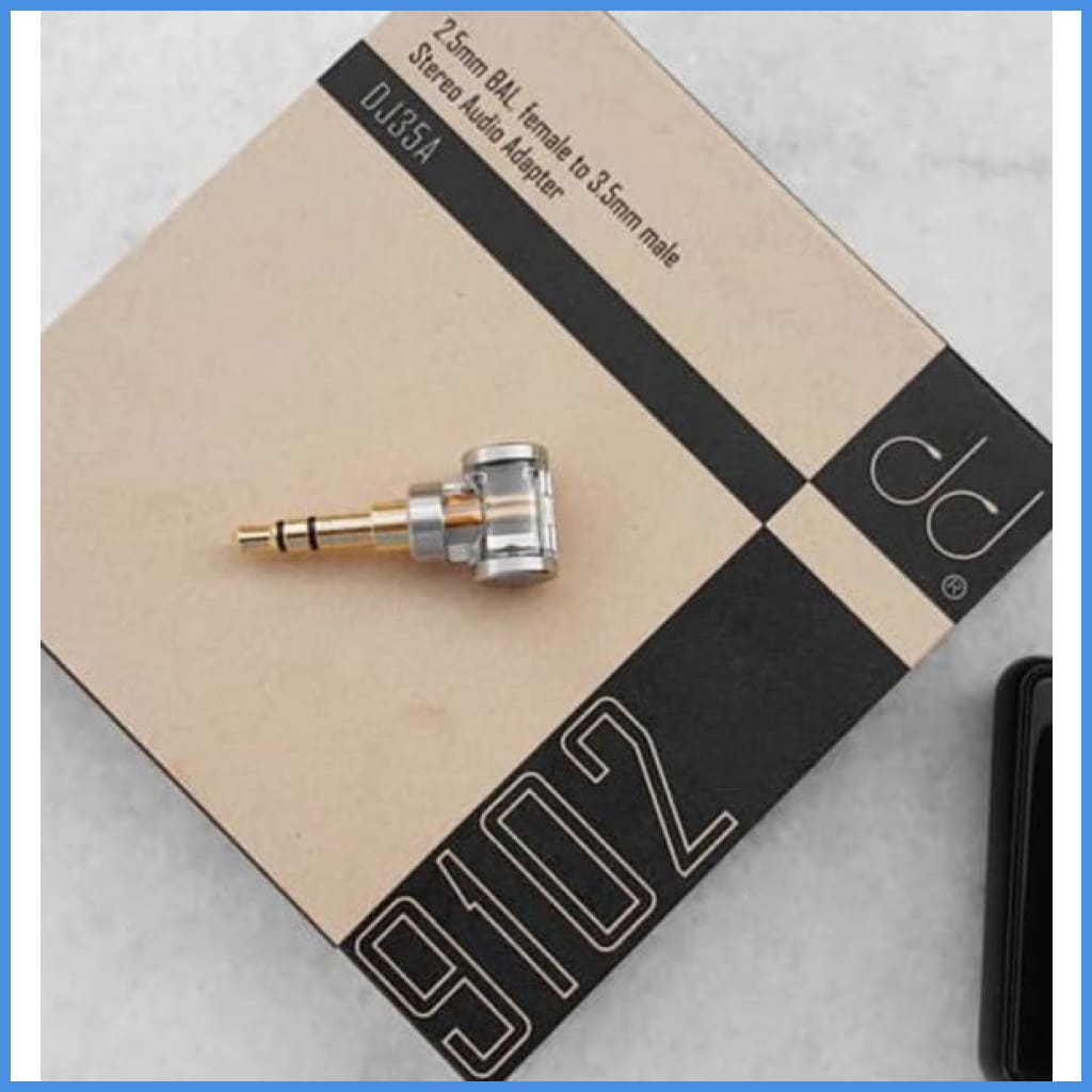 Dd Hifi Dj35A 3.5Mm Male To 2.5Mm Female Balanced Trrs Adapter