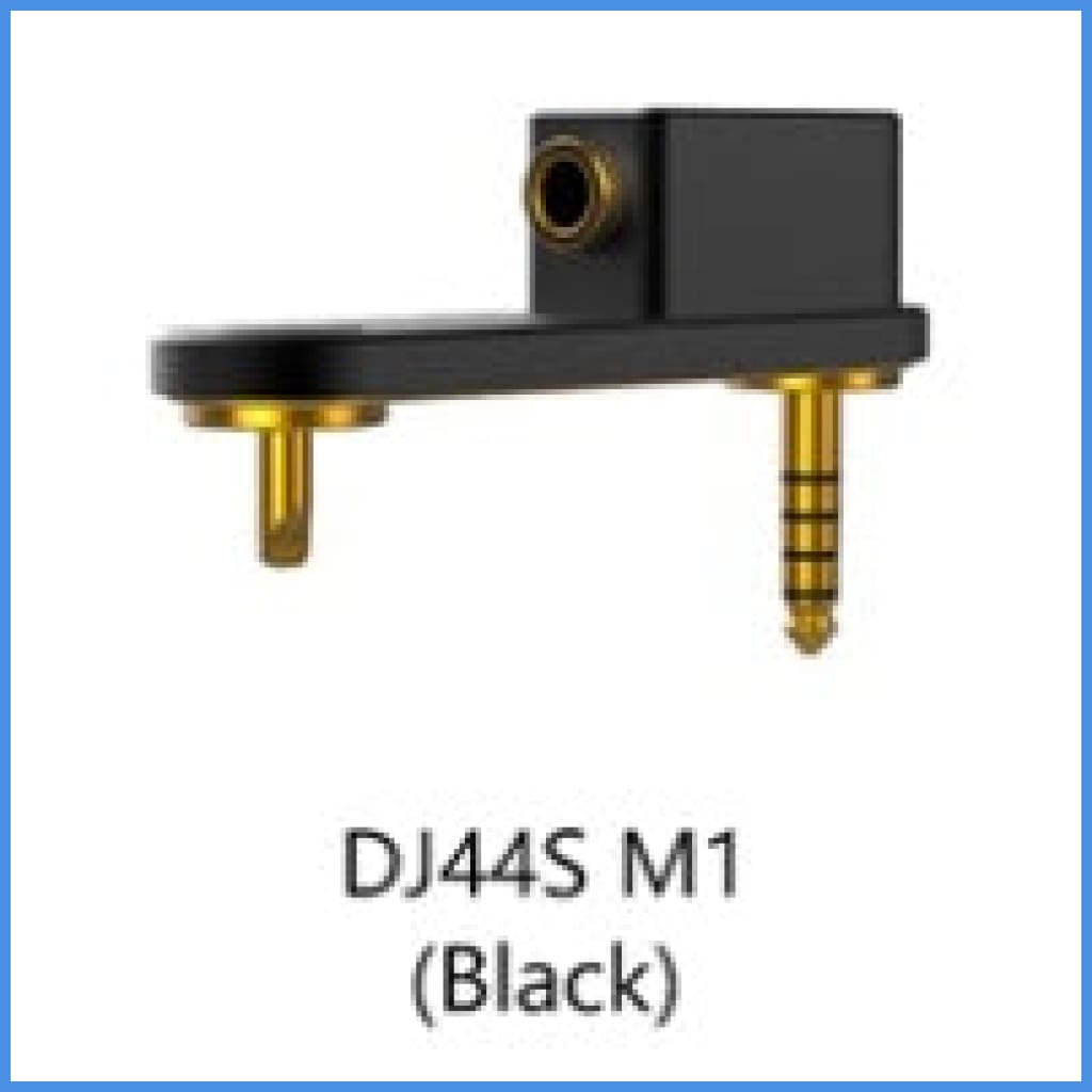 Dd Hifi Dj44S M1 Max 4.4Mm Balanced Ground Pin Adapter For Sony Dap Wm1A Wm1Z Wm1Am2 Wm1Zm2 (Black)