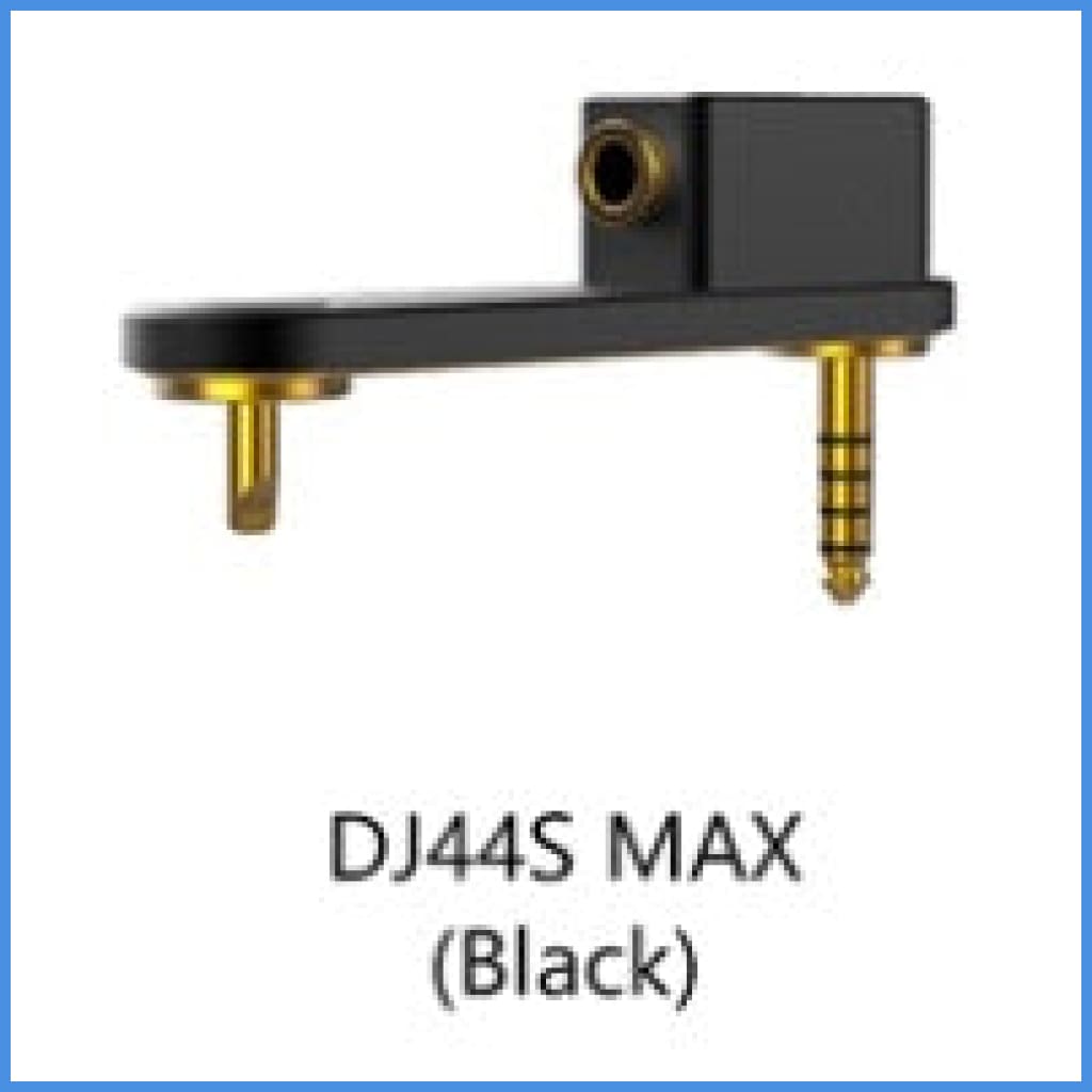 Dd Hifi Dj44S M1 Max 4.4Mm Balanced Ground Pin Adapter For Sony Dap Wm1A Wm1Z Wm1Am2 Wm1Zm2 (Black)