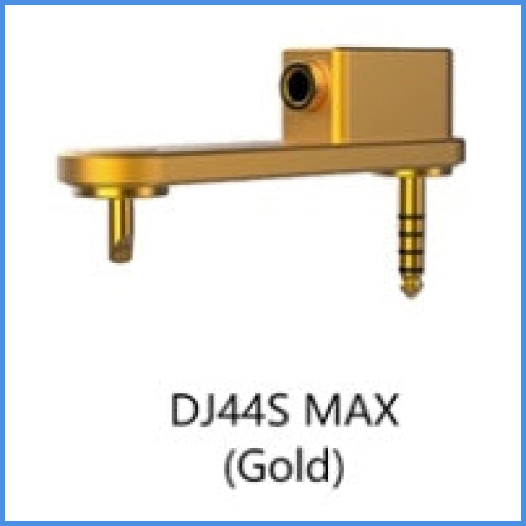Dd Hifi Dj44S M1 Max 4.4Mm Balanced Ground Pin Adapter For Sony Dap Wm1A Wm1Z Wm1Am2 Wm1Zm2 (Gold)