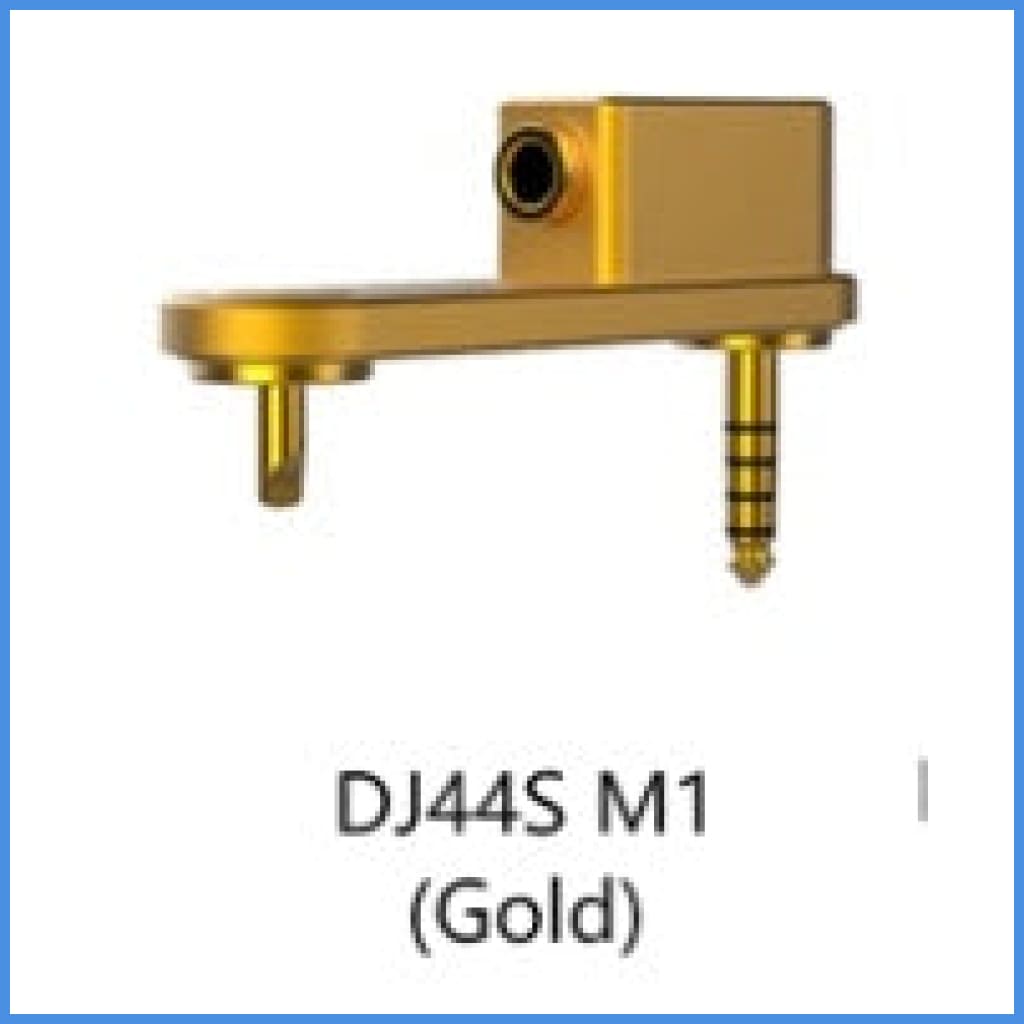 Dd Hifi Dj44S M1 Max 4.4Mm Balanced Ground Pin Adapter For Sony Dap Wm1A Wm1Z Wm1Am2 Wm1Zm2 (Gold)