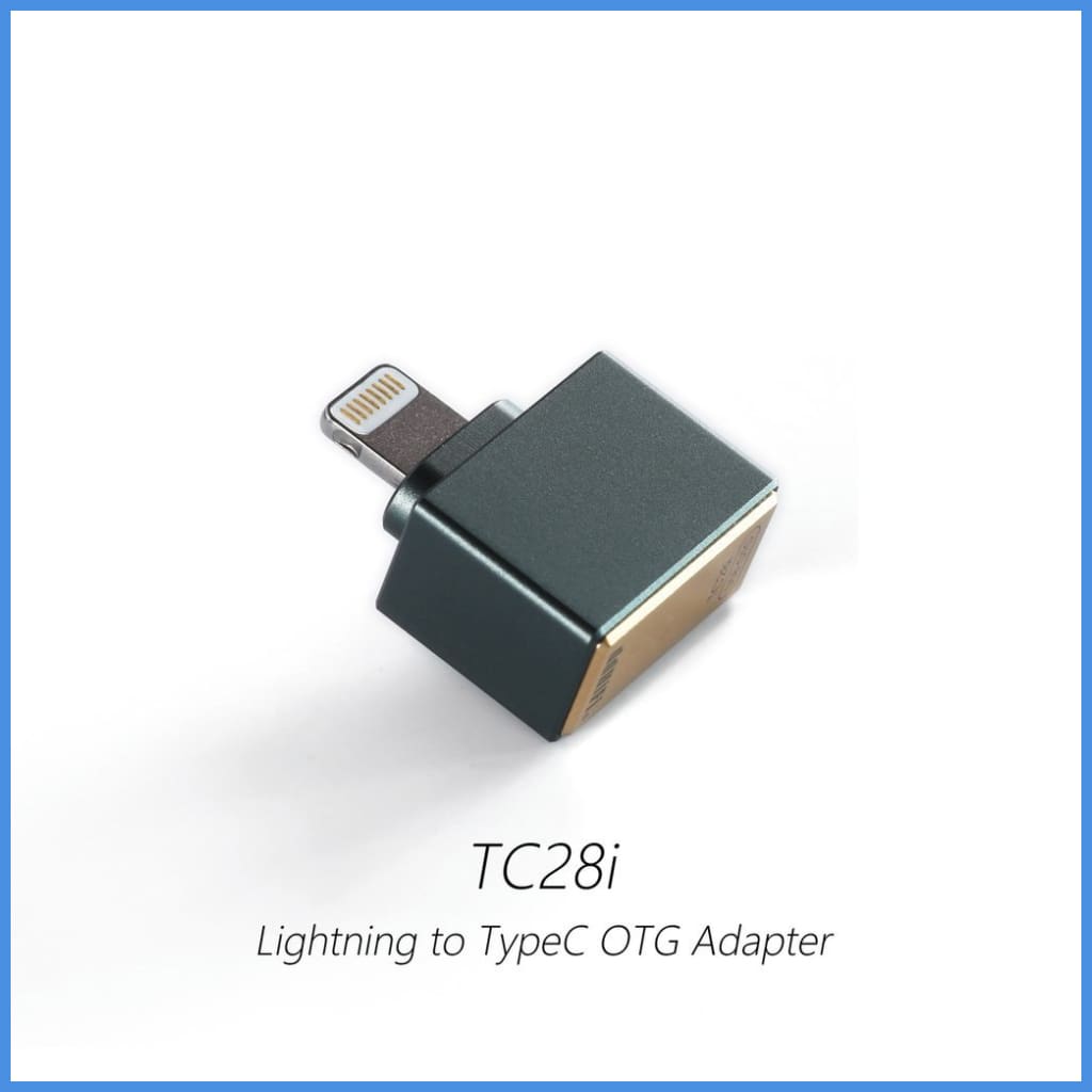 Dd Hifi Tc28I Adapter For Iphone Ios Device Lightning Male To Type C Female