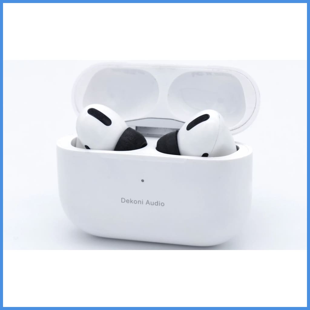 Dekoni Audio Foam Eartips For Apple Airpods Pro Memory Ear Tips 3 Pairs Eartip