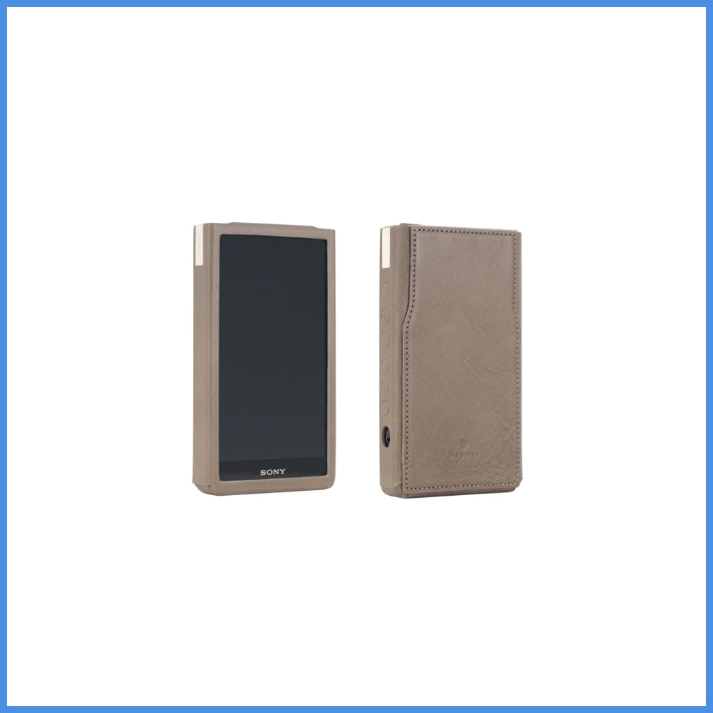Dignis Poesis Leather Case For Sony Nw-Zx707 Dap 5 Colors Grey