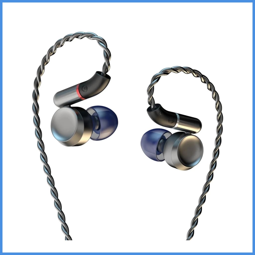 Dunu Luna Pure Beryllium Dynamic Driver With Silver-Plated Occ Mmcx Upgrade Cable Earphone