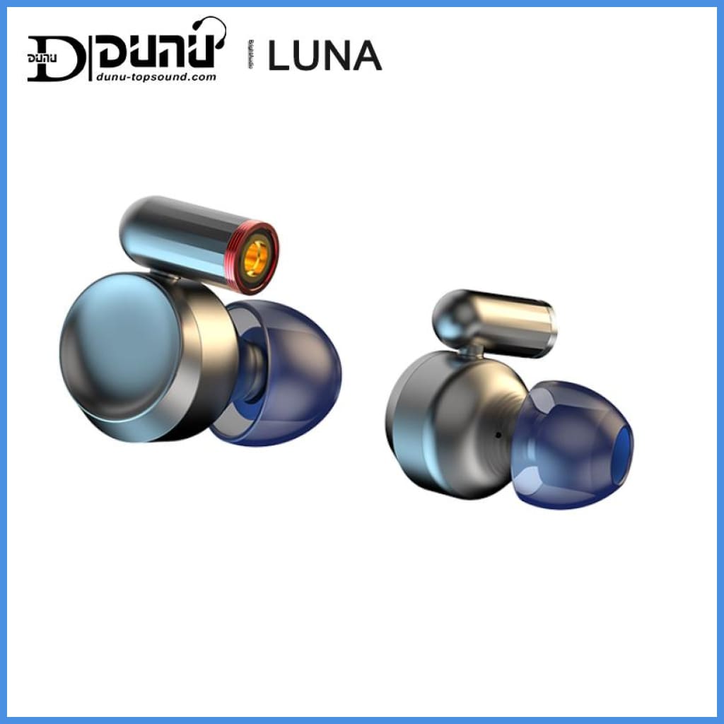 Dunu Luna Pure Beryllium Dynamic Driver With Silver-Plated Occ Mmcx Upgrade Cable Earphone