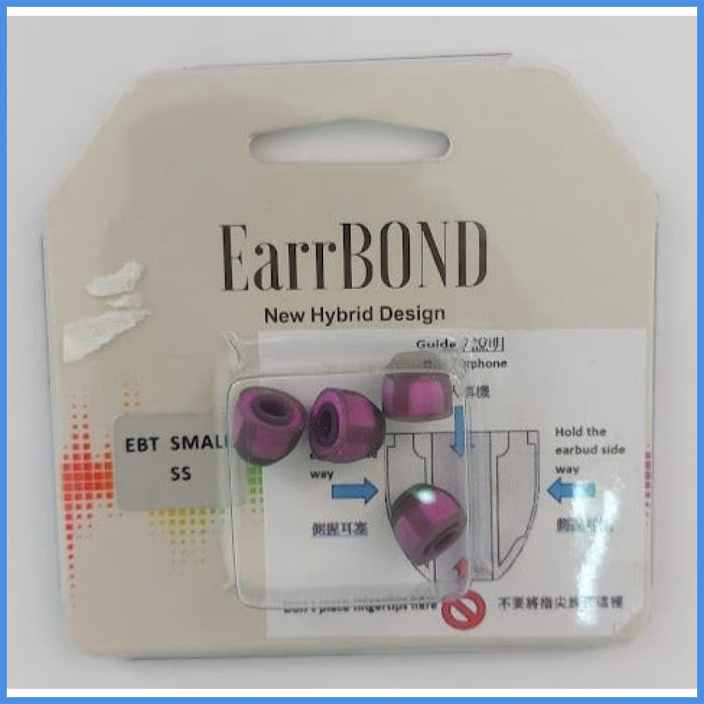 EarrBOND EBT Metal Eartips with Metal-Core Copper Stainless