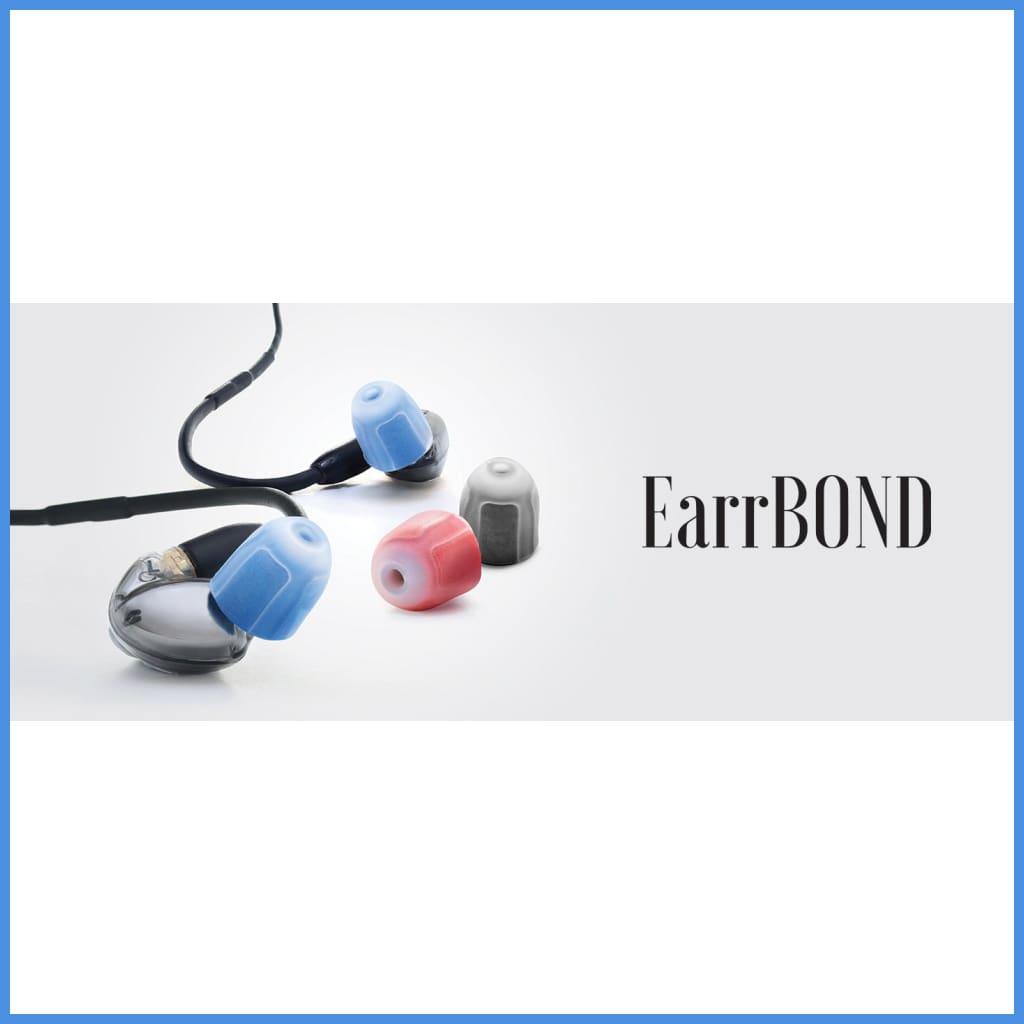 Earrbond Hybrid Silicon With Foam Inside Eartips 2 Pairs For Shure Westone Eartip