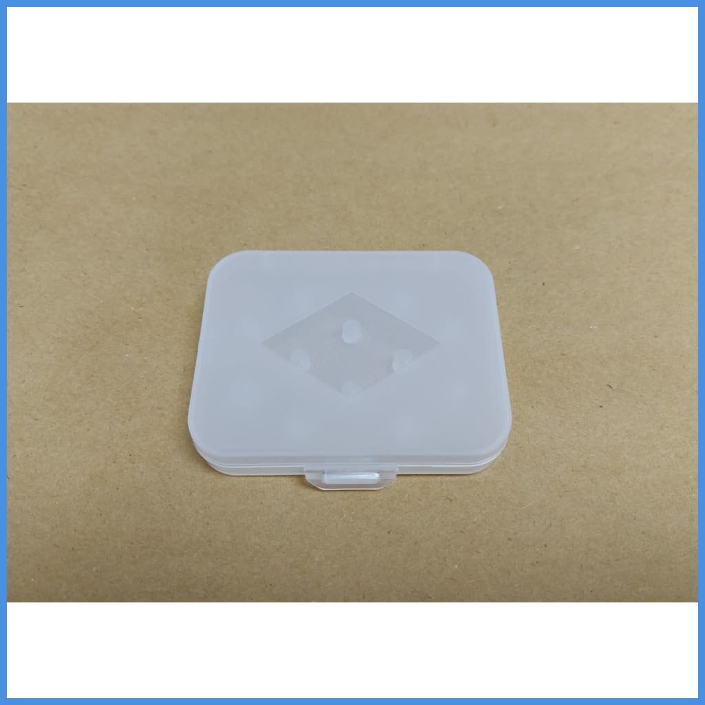 Ear Plug Case Rectangular Eartips Plastic Hard Case Rectangle Medium Size