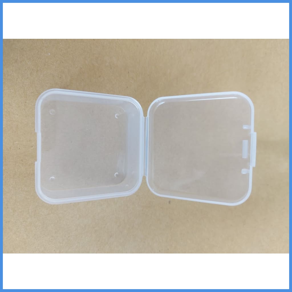 Eartips Plastic Hard Case Square Small Size