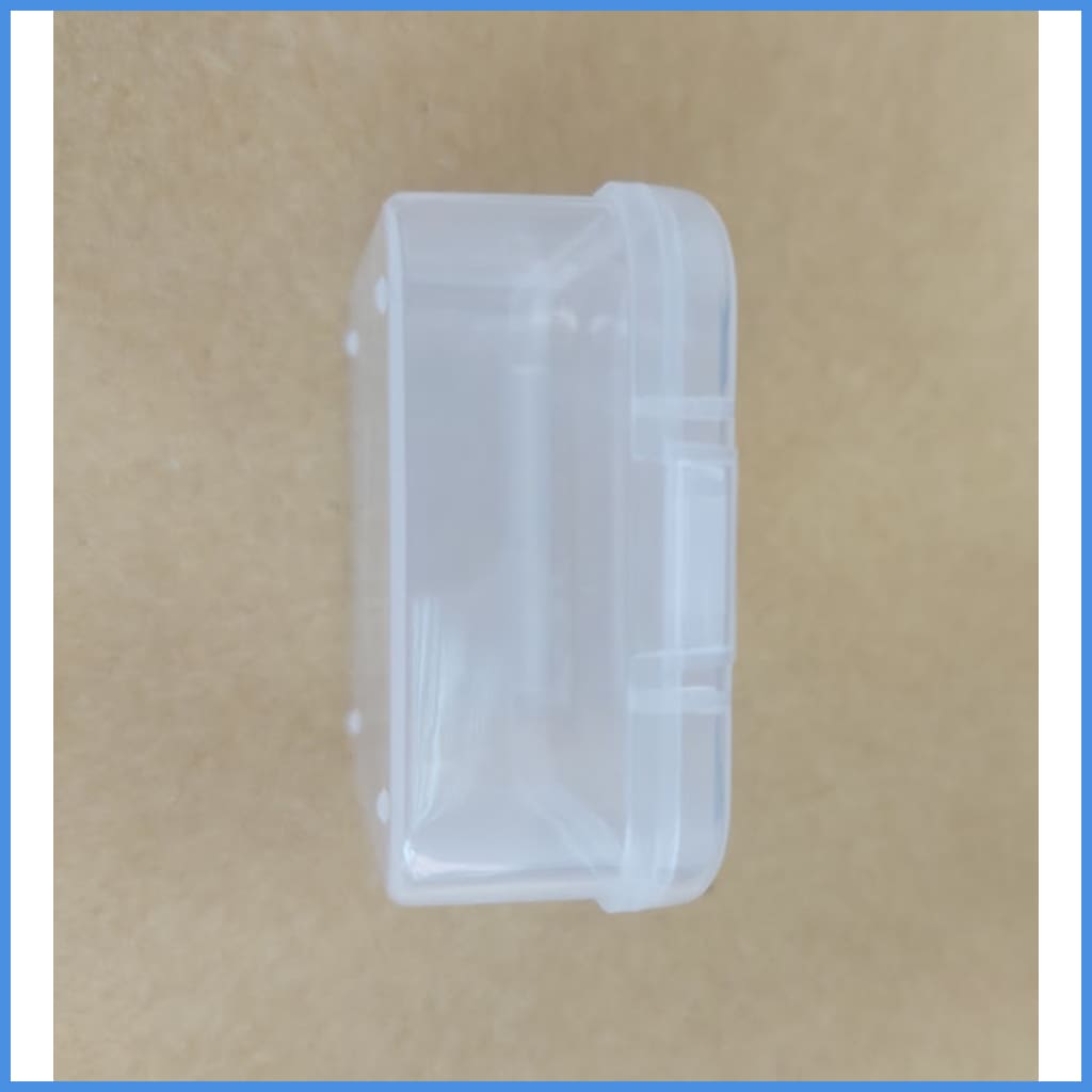 Eartips Plastic Hard Case Square Small Size