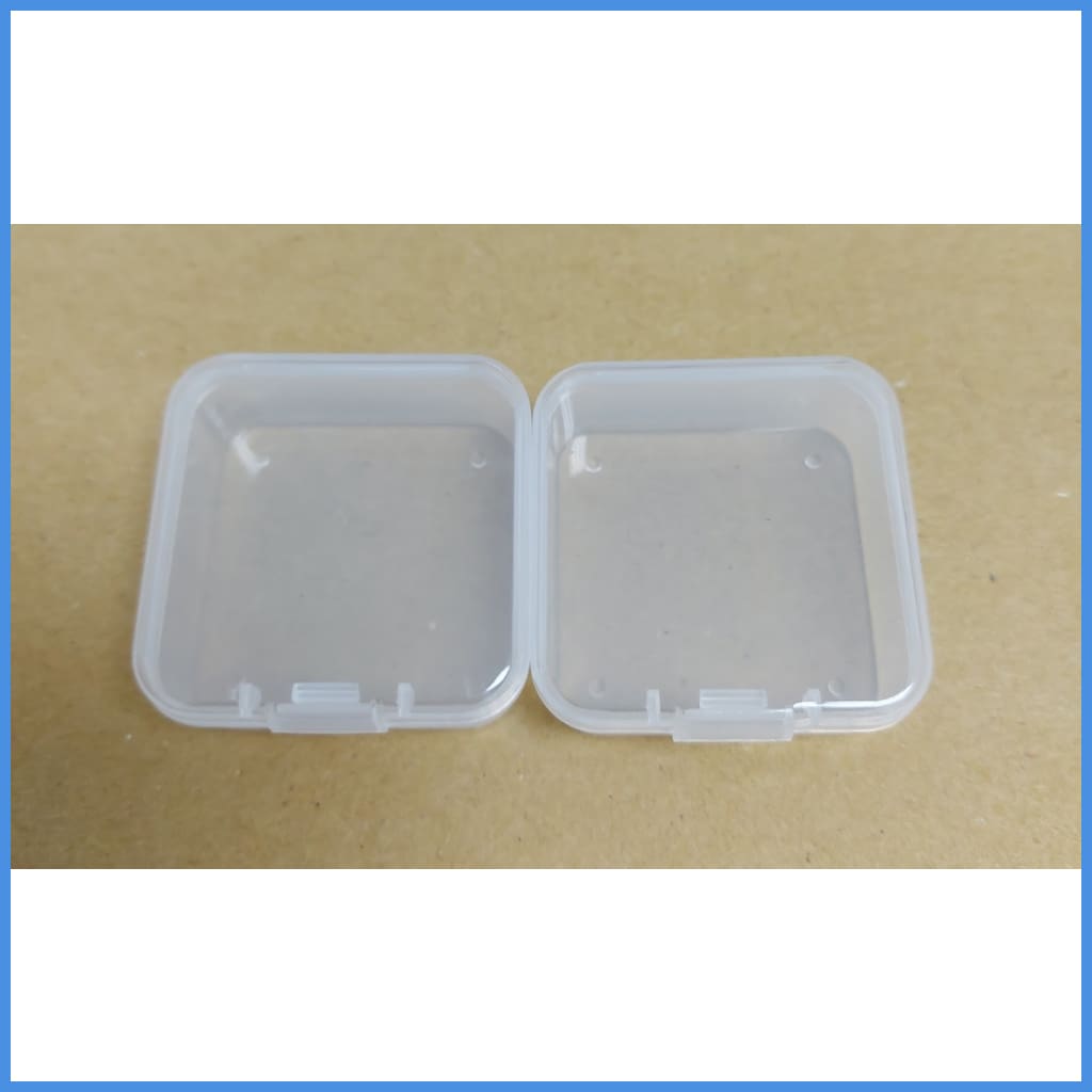 Eartips Plastic Hard Case Square Small Size 2 Pcs