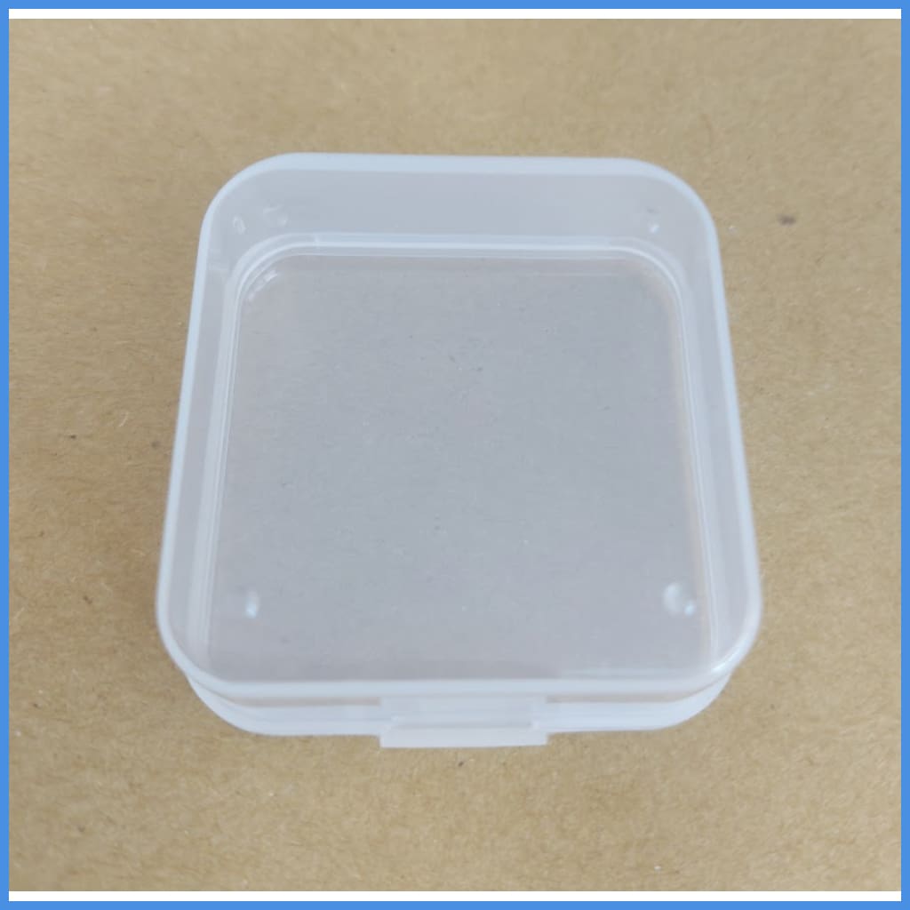 Eartips Plastic Hard Case Square Small Size