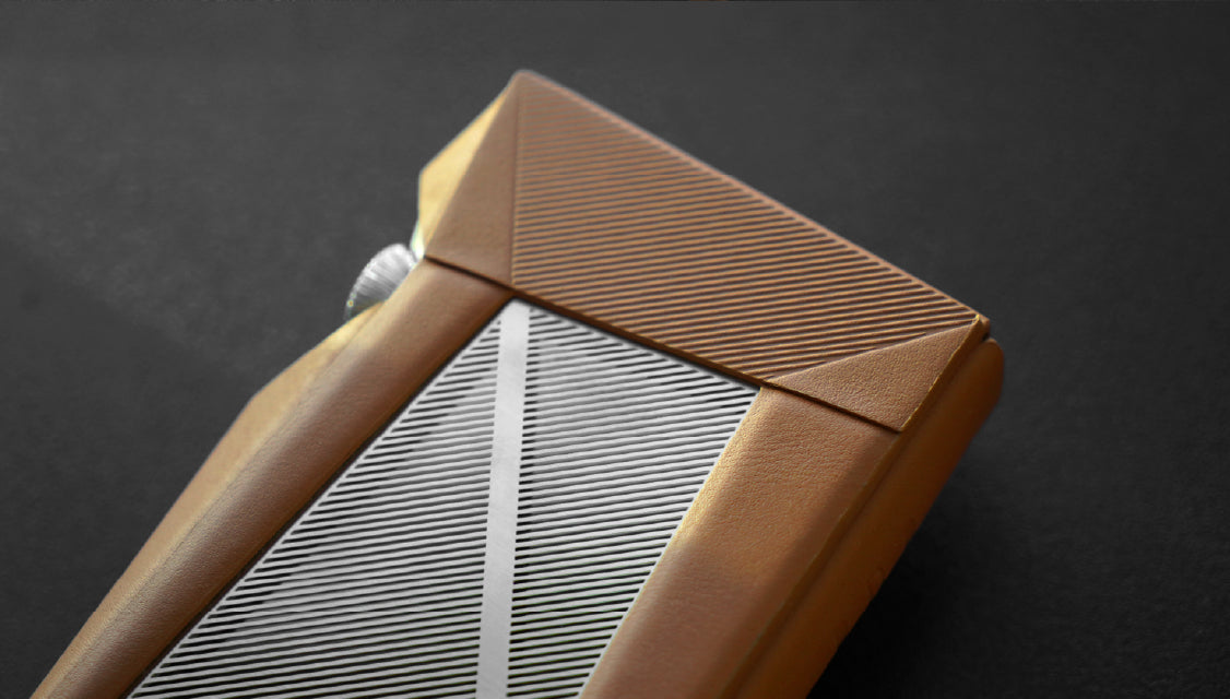 Dignis ECLAT Premium Swift Calf Leather Case for Astell Kern AK SP4000