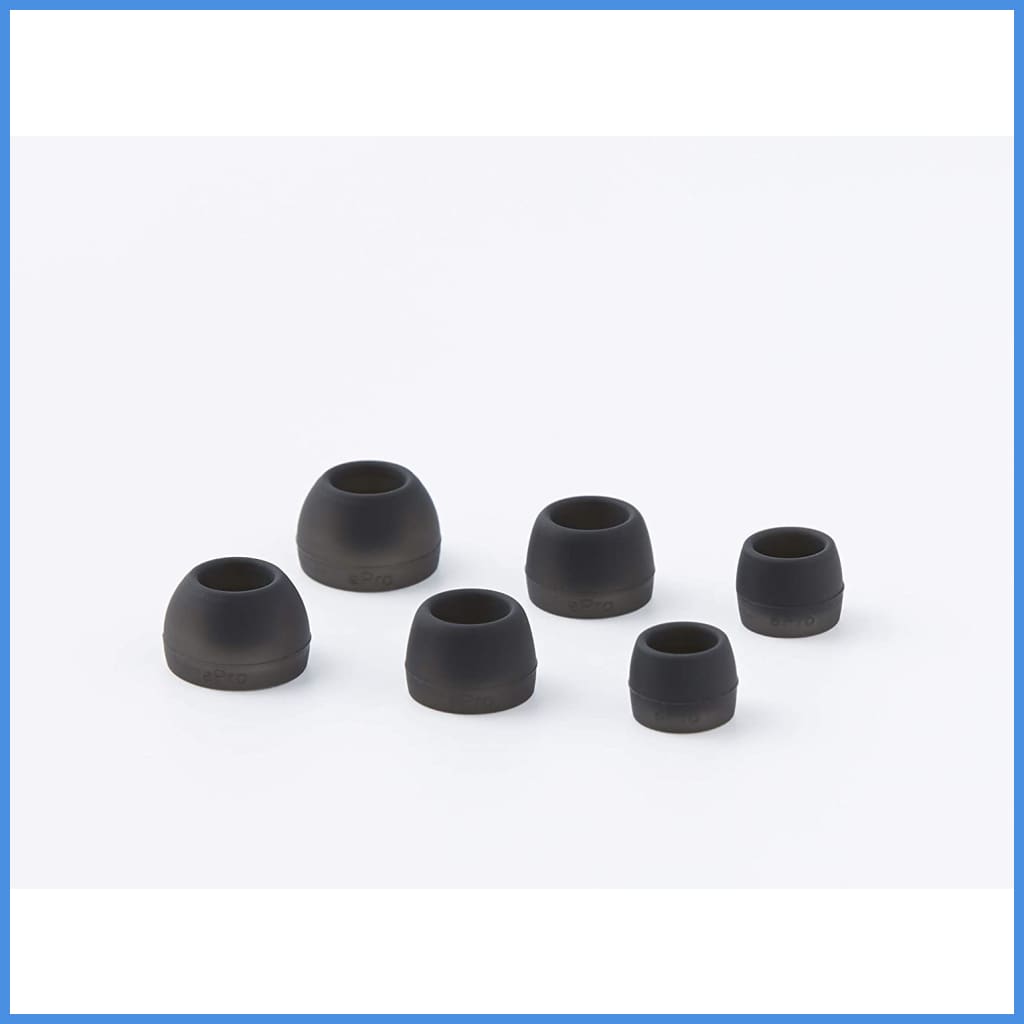 Epro Horn Shaped Tips E01 Silicon Eartips 2 Pairs For Iem In-Ear Monitor Earphone Eartip