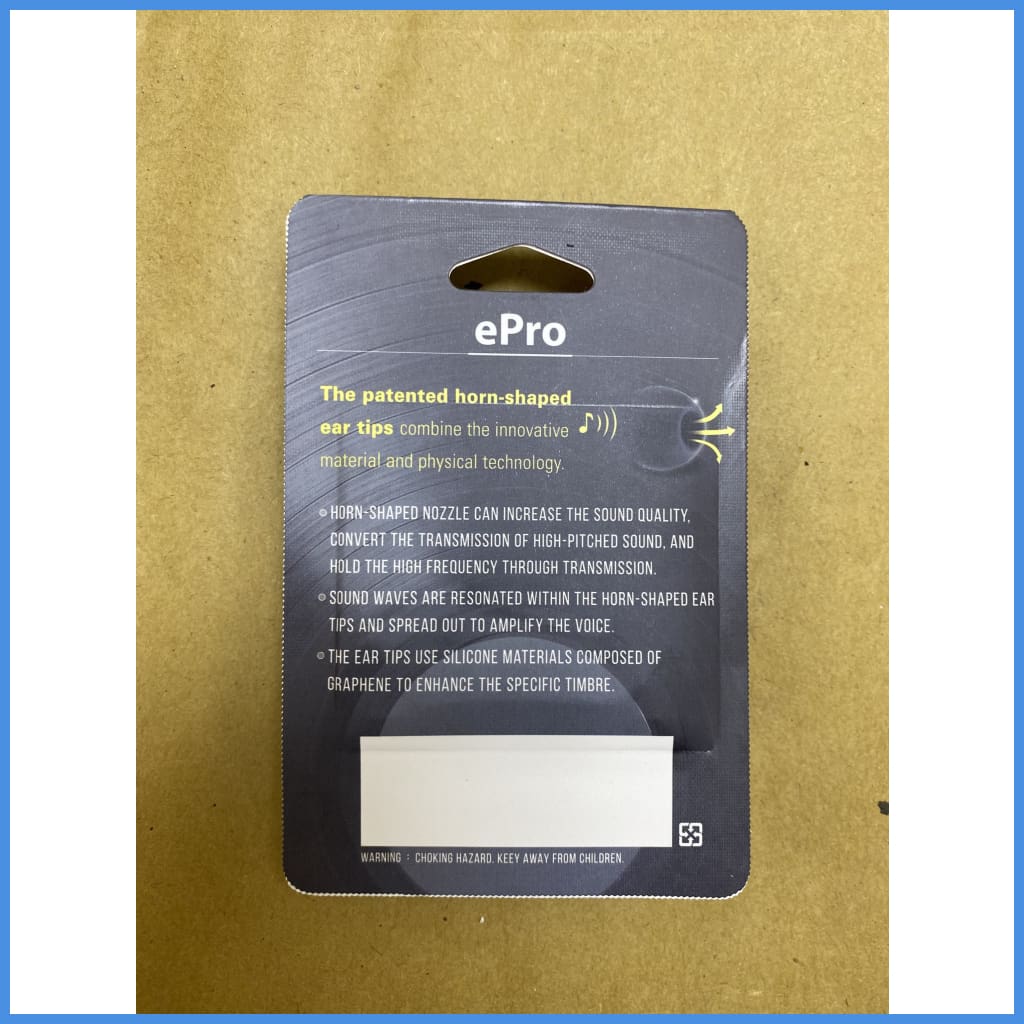 Epro Horn Shaped Tips Silicon Eartips 2 Pairs Eartip