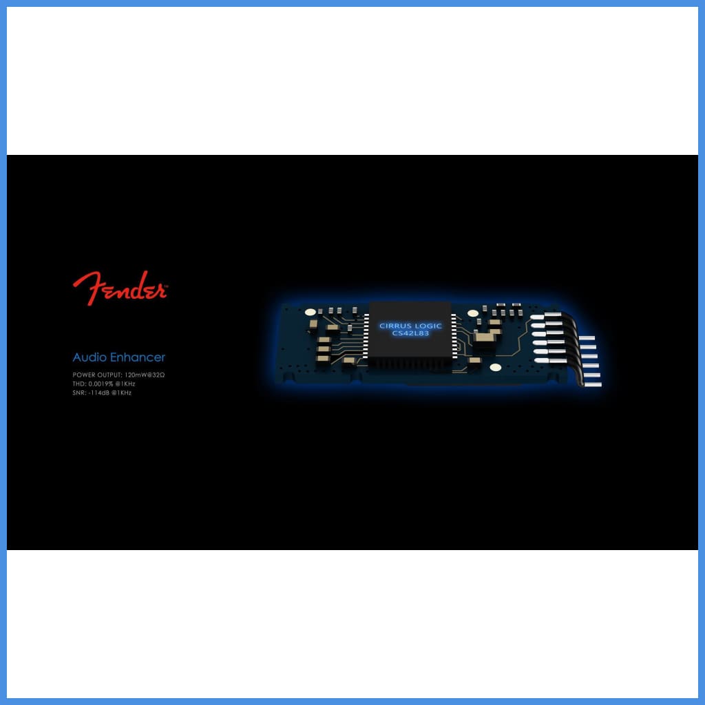 Fender Ae1I Audio Enhancer Lightning To 3.5Mm Dac Adapter Amplifier