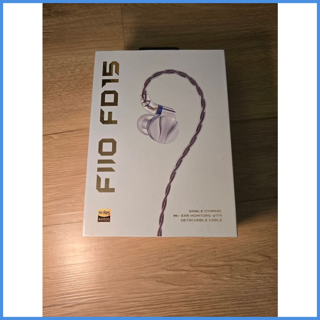 FiiO FD15 Dynamic Driver In-Ear Monitor IEM Earphone with MMCX 3.5mm C