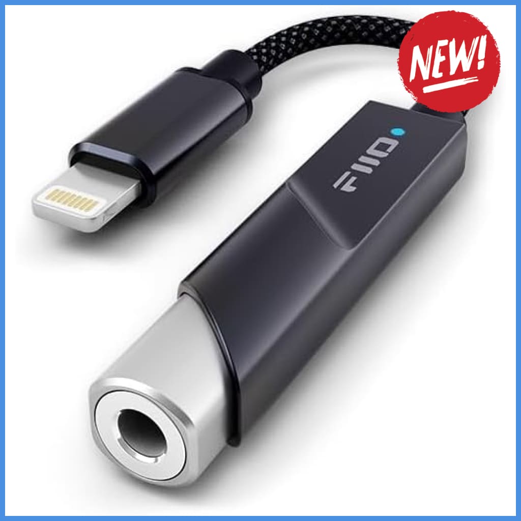 FiiO KA11 HiFi DAC Adapter for 3.5mm iPhone Android with