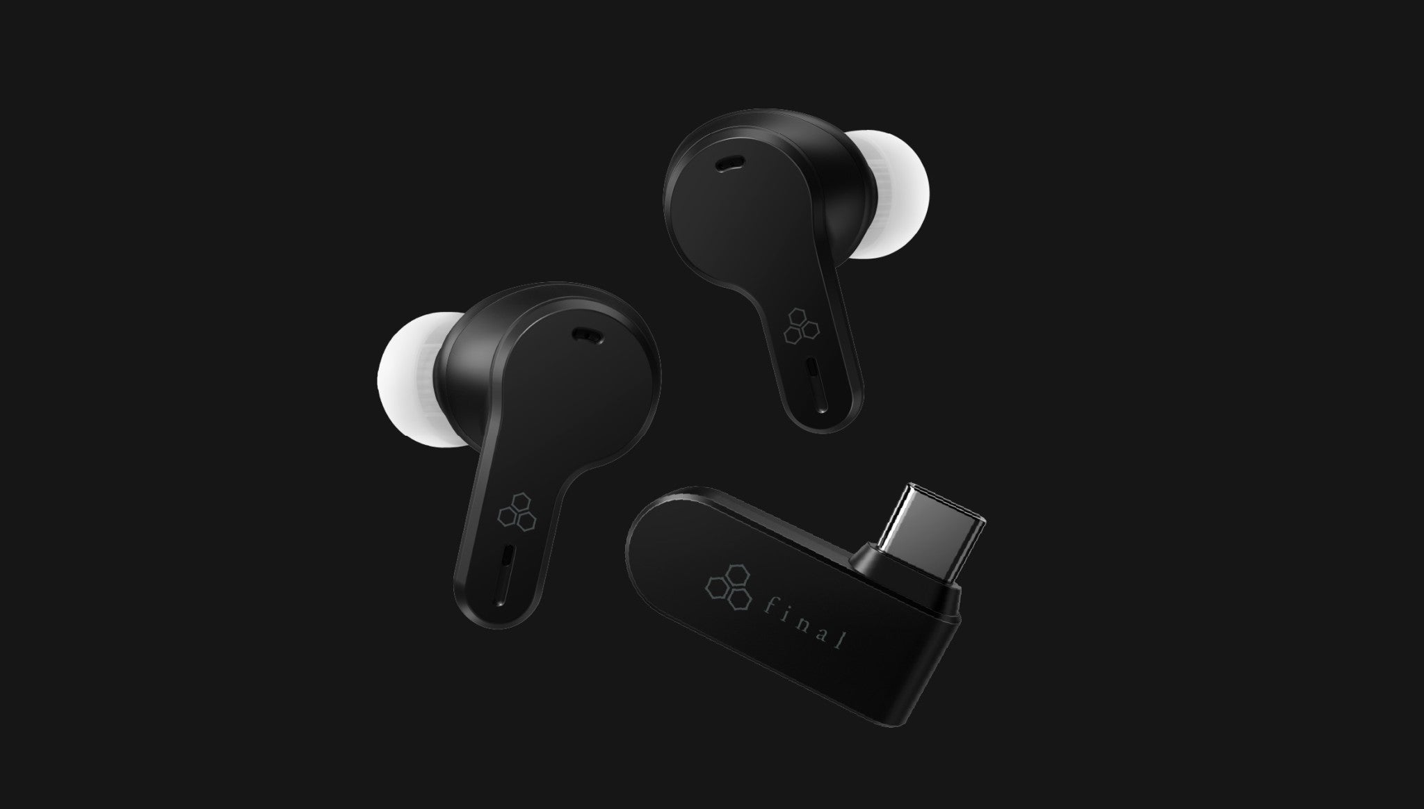 Final VR3000 Wireless for Gaming+ Earphone ANC 2.4GHz Low Latency