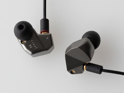 Final Audio B2 IEMs - Single BA Driver Stainless Steel Earphones