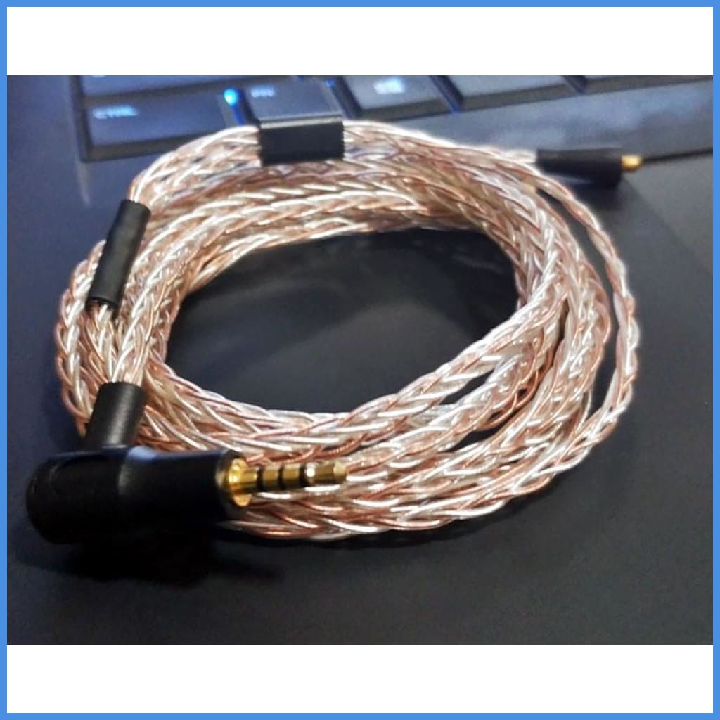 Ibasso Cb12 Bronze Single Crystal Silver / Copper Mmcx 2.5Mm Balance Upgrade Cable