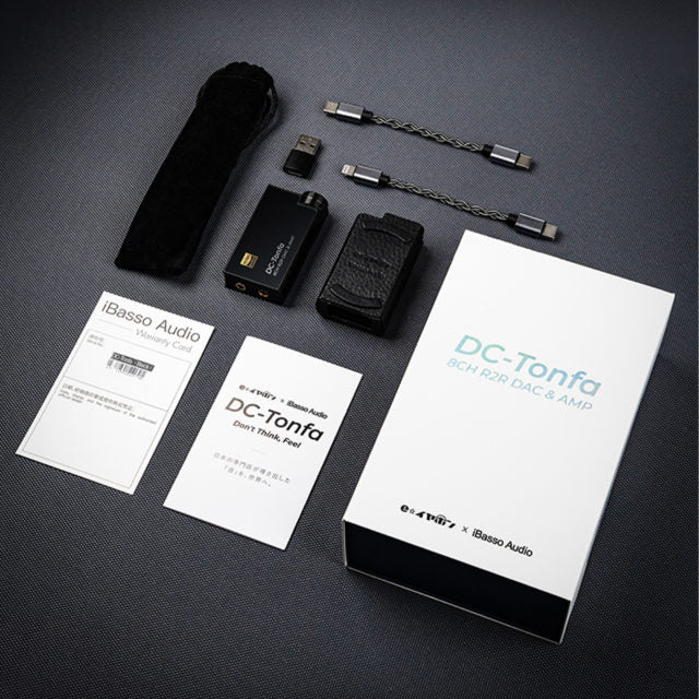 iBasso DC-Tonfa Portable R2R DAC & Amp | 800mW Balanced Headphone Amp