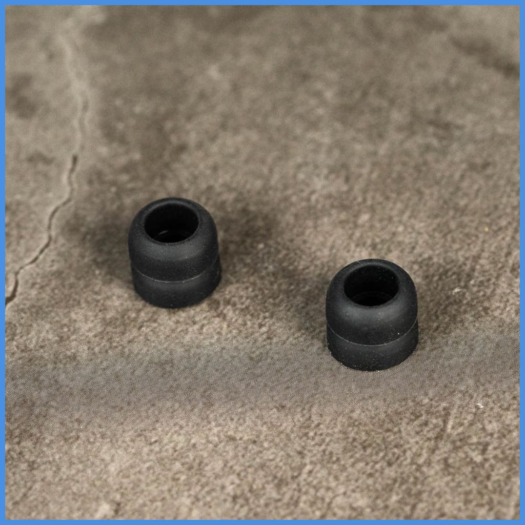 Jomo Audio Double Flanges Silicon Eartips Black Small Medium