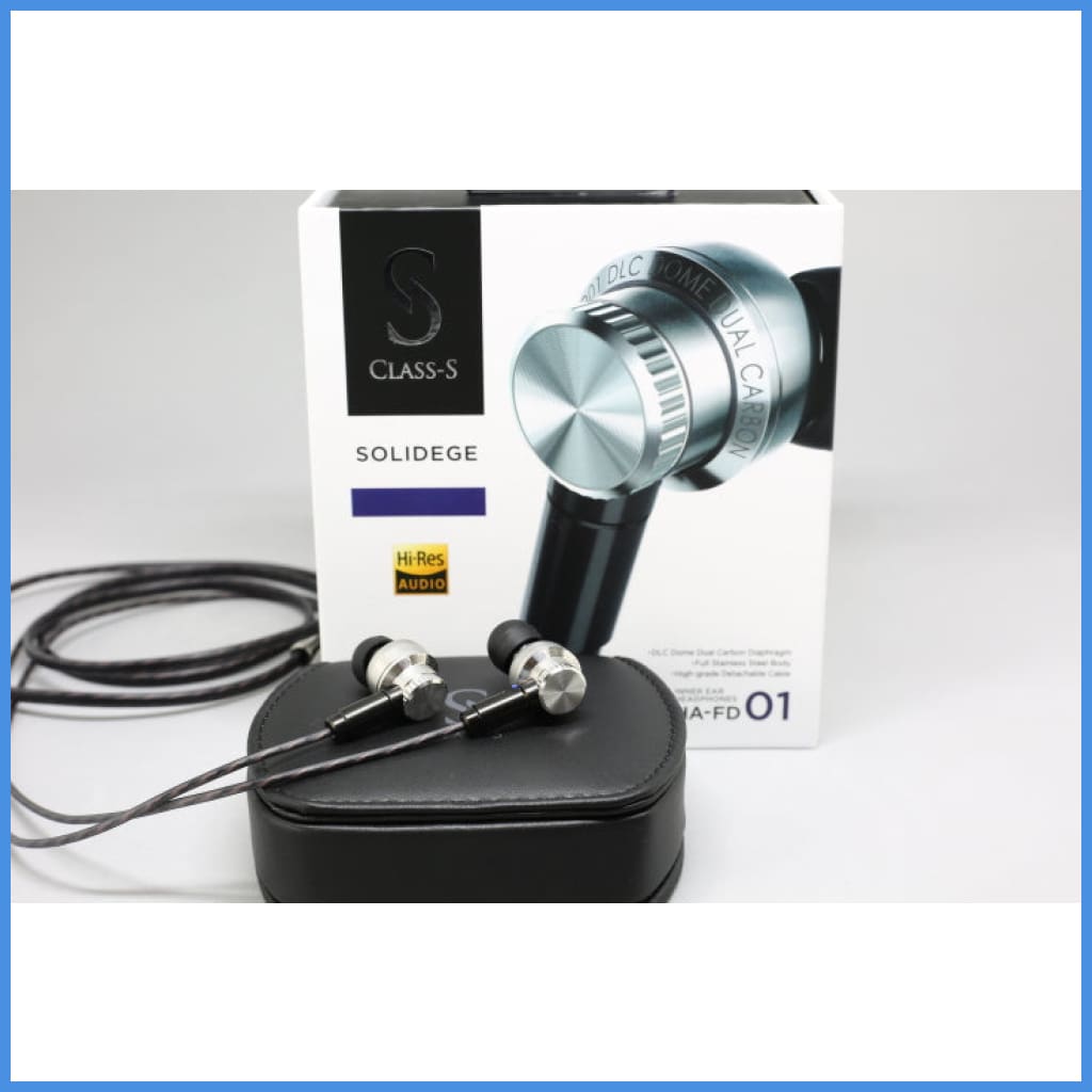 JVC HA-FD01 Hi-Res Stainless-Steel D3 Driver Earphone with 3.5mm MMCX