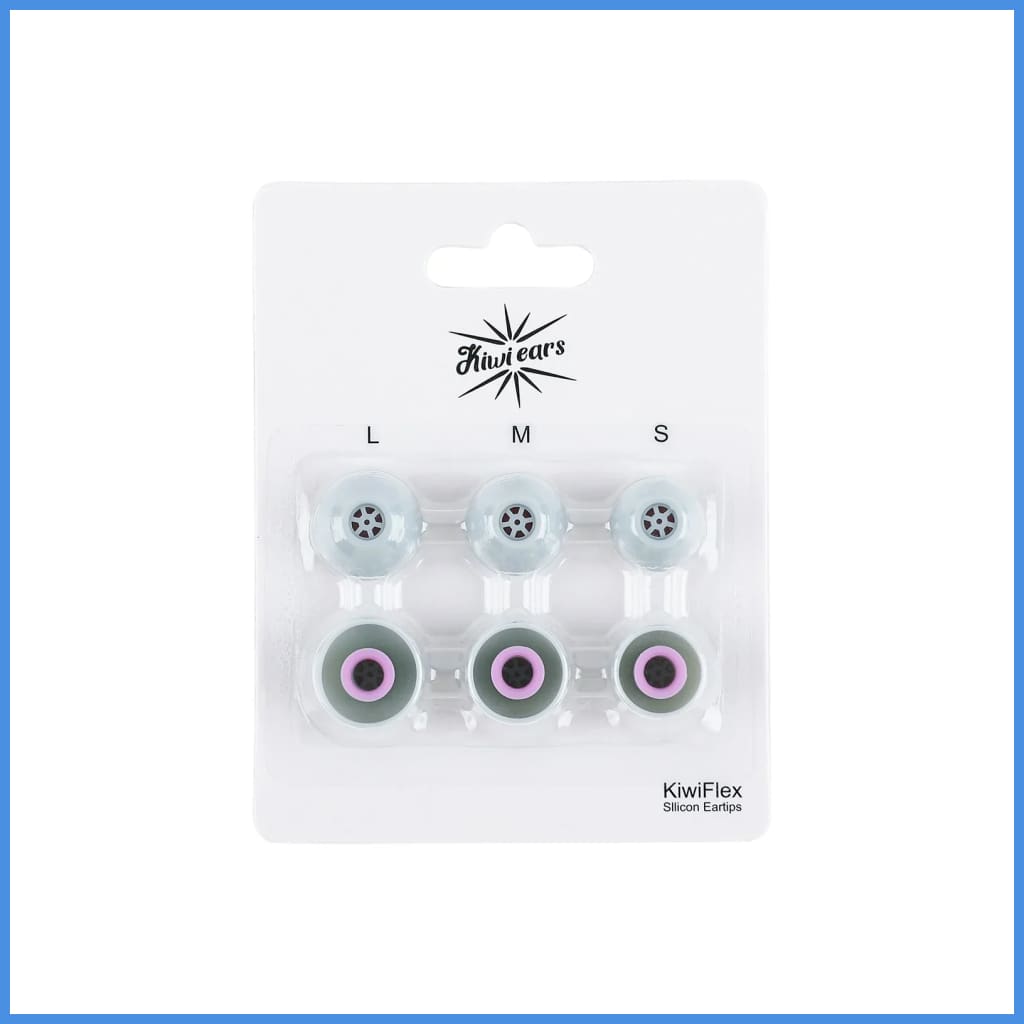 Kiwi Ears Flex Silicon Eartips Small Medium Large Sizes