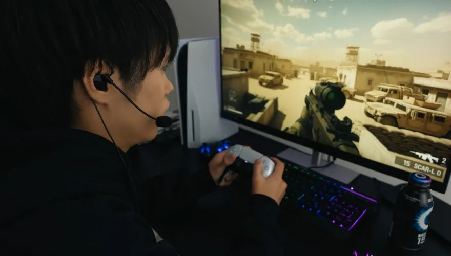 Final Audio VR3000 CM Boom Microphone Gaming Earphones with 3.5mm Plug