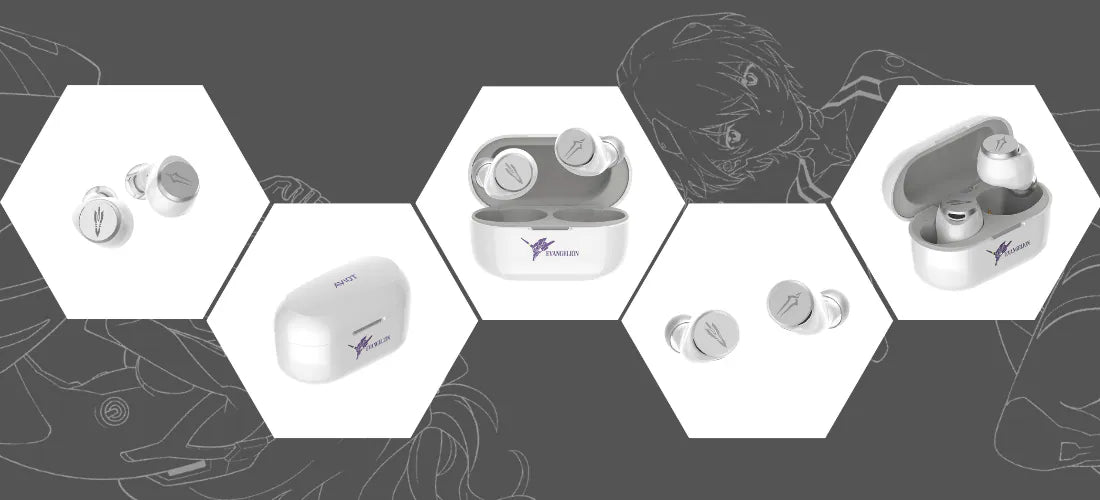 AVIOT x Evangelion TE-V1R-EVA True Wireless Earbuds | 30th Anniversary