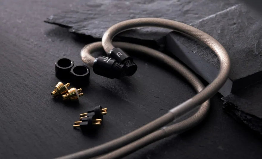 ELETECH Cipher HK Limited Edition In-Ear Monitor Earphone IEM Cable for 4.4mm Plug MMCX 0.78mm CM 2-Pin